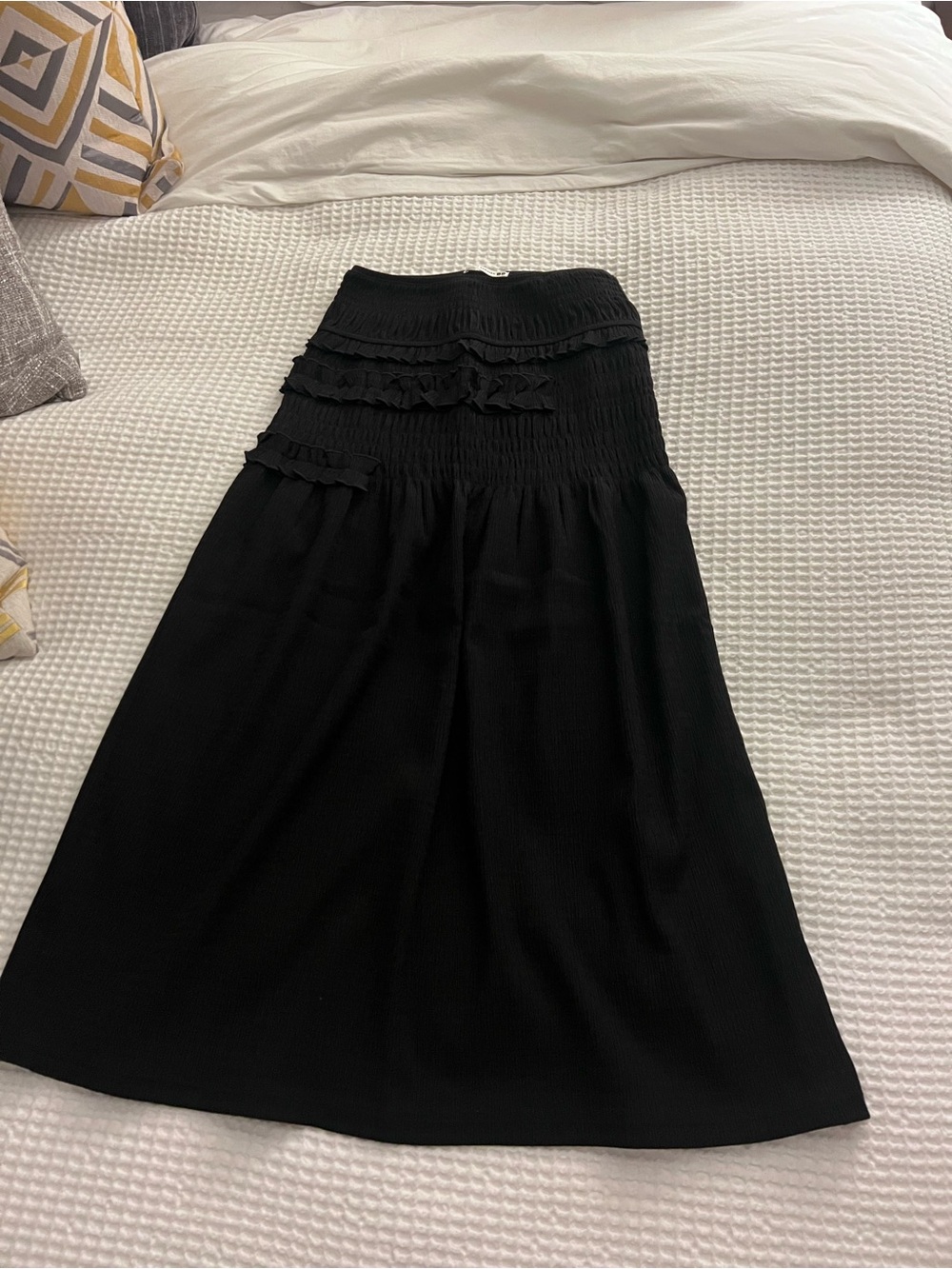 Cecile Bahnsen x Uniqlo Ruffle Midi Skirt XS